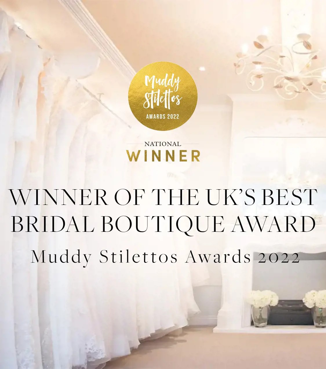 2022 UK's Best Bridal Boutique Award