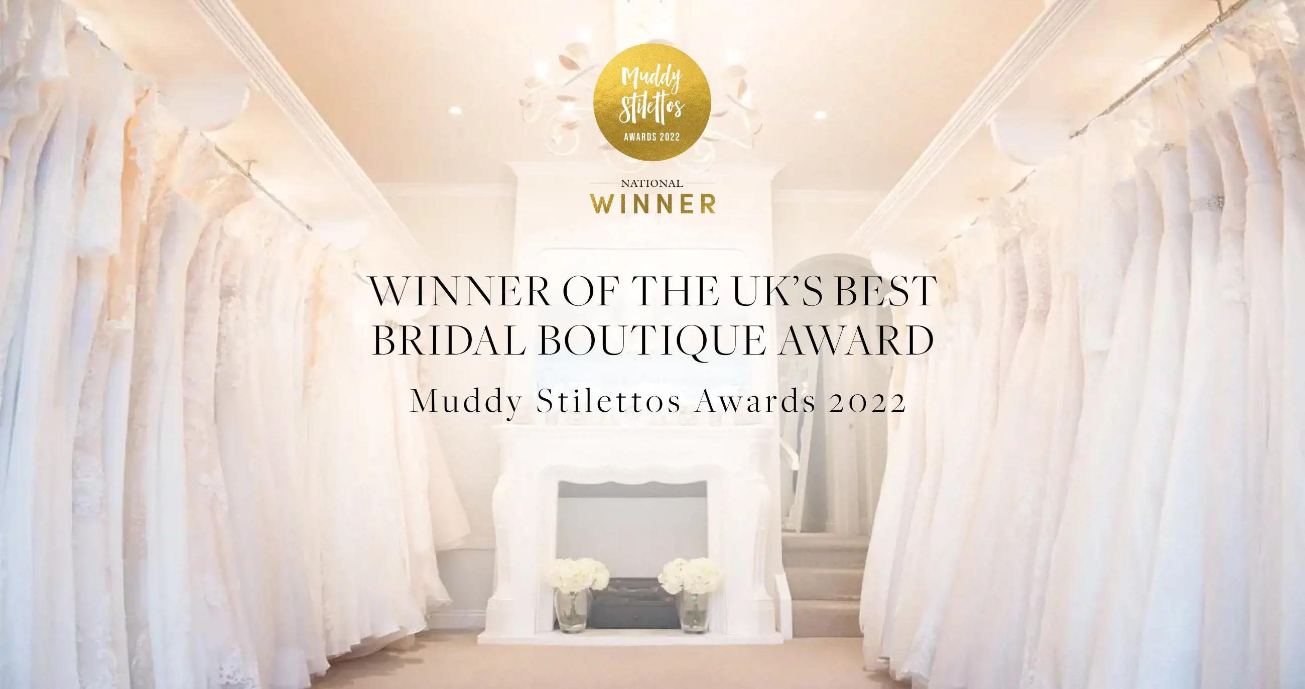 2022 UK's Best Bridal Boutique Award